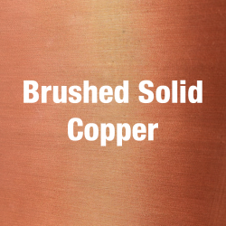 Brushed Solid Copper Straight Edge Tile Trim CSEB category
